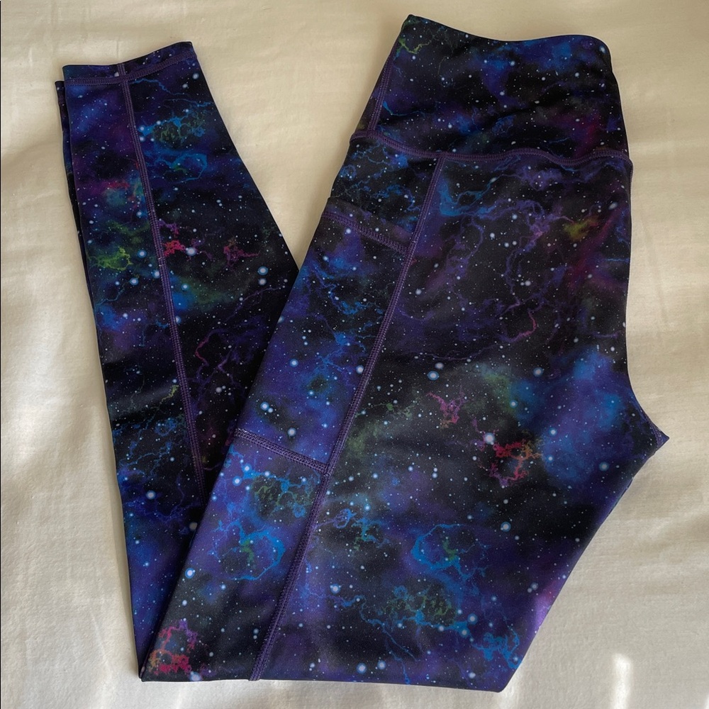 Small full length Galaxy leggings
